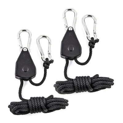 Factory Custom Durable Plastic Automatic Rope Ratchet for Tent Tarp Camping Hiking Outdoor Hunting Gear
