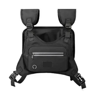 Lightweight Utility Chest Rig Running Vest Running Backpack Pouch Sports Utility Chest Bag Water Resistant Chest Bag for Men