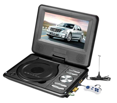 Superior DVD Player 14 Inch TFT LED Display Small Screen LED Portable Home DVD Player