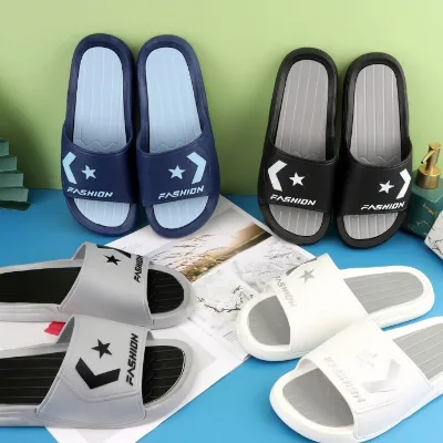 Anti-slip PVC Cheap Wholesale House slippers 2022 New Model Man slippers Outdoor and Indoor