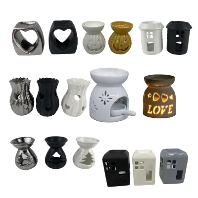 Ceramic Oil Burner, Custom 3D Shape Ceramic Aroma Wax burner for Fragrance Oil at Any Shape & Size & Color