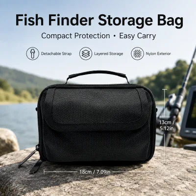 Wholesale Canvas Waterproof Fishing Waist Pack Look Finder Shoulder Tackle Storage Organizer Outdoor Portable Fishing Gear