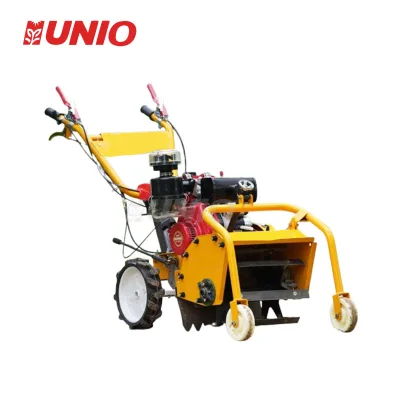 Automatic Walking Weeder Agricultural Gasoline-powered Weeder/4x4 Mini Tractor Soil Ditching Power Tiller Weeder