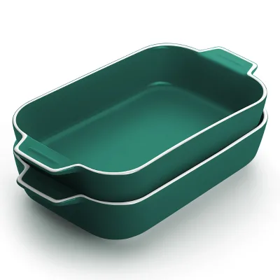 Wholesale Baking Dishes Lasagna Pans,Ceramic Bakeware,Rectangle Baking Trays for Oven,Au Gratin Dish