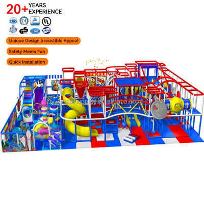 High Return Indoor Play Equipment with Interactive Game Ocean Theme Labyrinth Adventure Course Soft Play From Design to Delivery