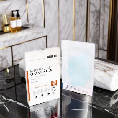 Wholesale Hydrolyzed Collagen Anti-Fine Line Mask Moisturizing Crystal Material Travel Size Combination Skin Care
