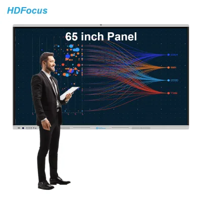 Innovative 2025 Smart Class Interactive Whiteboard with Built-in Speaker for Conference Meetings