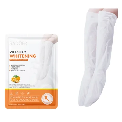 OEM Foot Membrane Nourishing Vitamin C Niacinamide Smooth Tender Skin Exfoliate Foot Mask