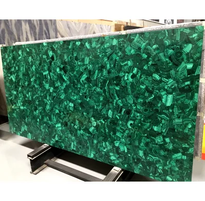 Green Malachite Agate Slabs Custom Luxury Custom Wholesale Semi Precious Factory Prices Malachite Slab