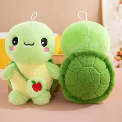 Cute Little Turtle Plush Toy Puppet Doll Birthday Gift Soft Stuffed Animal Toys