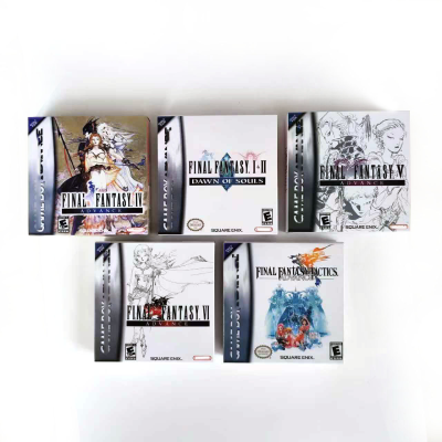 Final Fantasy  Series USA Tactics Advance Final Fantasy  1 2 4 5 6  Game Cartridge for Gba Gameboy Video Game