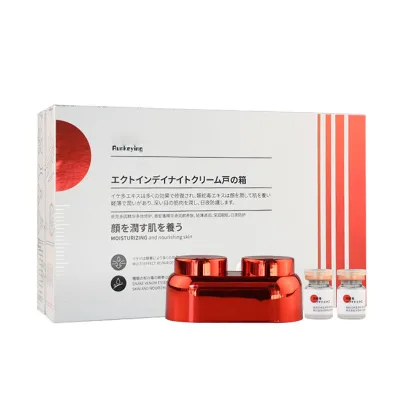 QUANXIN Anti Wrinkle Firming Essence Repair Fine Lines Moisturizing Hyaluronic Acid Shelf Life Eye Serum Set
