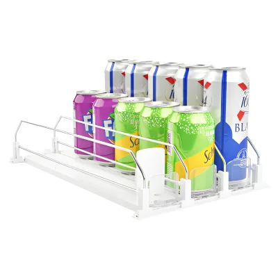 Supermarket Refrigerator Spring Loaded Beverage Pusher System for Soda Dan