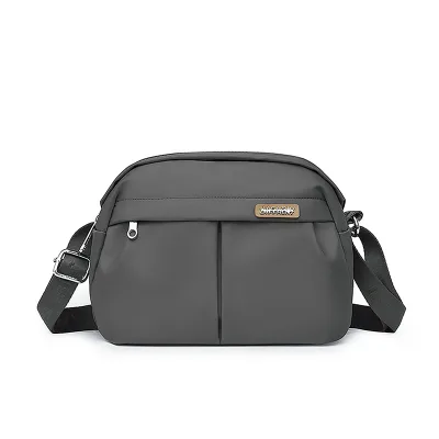 Large Capacity Nylon Crossbody Storage Bag Simple Pillow Design Women's Fashionable Unisex Bag Custom Logo Simple Pillow Bag