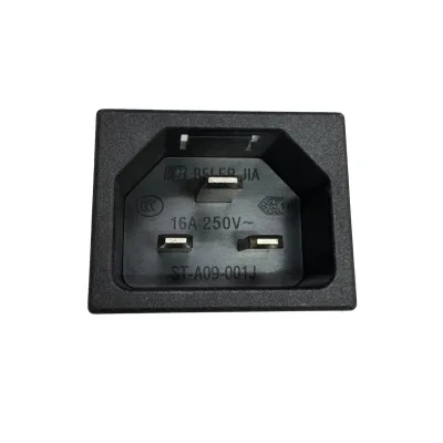 20A 250V IEC60320 C22 Universal Standard with High Temperature Industrial Connector Power Inlet Socket for Large Power Supply