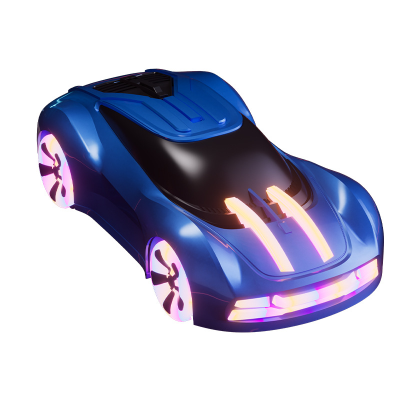 New Intelligent Light Spray Remote Control Car New Energy Concept Technology Sports Car Wireless Toy Remote Control Car for Boys