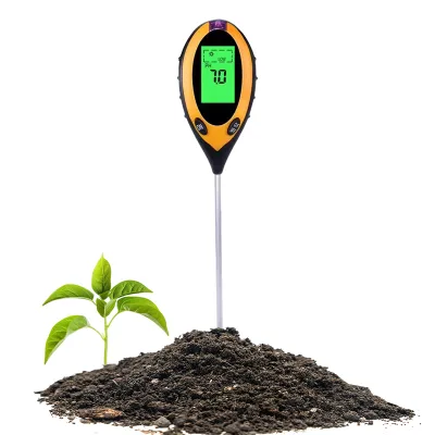 4 in 1 Soil Moisture Meter for Plants, Soil Ph Meter Wtih Precise Sensor Soil Moisture Measure
