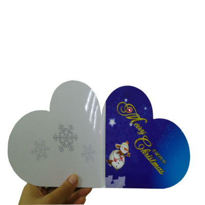 Factory Produced Happy Birthday Printing 4 Color Music Cards Gift, Music Greeting Card