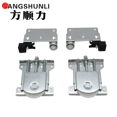 UV Wheel Wardrobe Hardware Sliding Door Pulley Heavy Duty Sliding Wardrobe Door Hanging Wheel Kit
