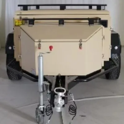 Premium Summer Camping BBQ Trailer  Heavy-Duty, Portable & Weather-Resistant