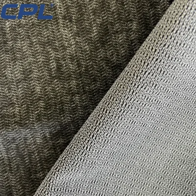 Knitting Fusing Stretch Interlining Adhesive Fabric for Plus Size Mens Jackets