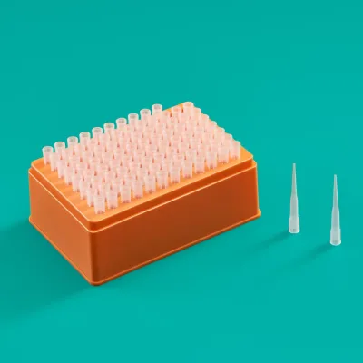 Hot Selling Free Sample Polypropylene Low Retention 250ul Beckman-style Pipette Tips with High Temperature Resistance