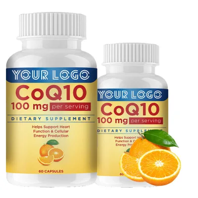 Coenzyme Q10 & Magnesium Halal Adult Healthcare Capsules Improved Bone Density & Immune Support Not for Teenagers