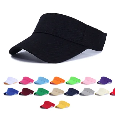 Light Board Hollow Top Hat Polyester Green Sunscreen Cap Curved Brim Without Cap Korean Simple Unisex Adjustable