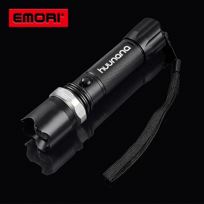 High Lumens Battery-powered CREE Black Led Mini Flashlights Torches