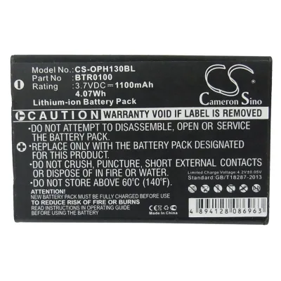 3.7V Barcode Scanner Li-ion Battery Compatible with Denso BT-50L BHT500
