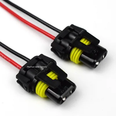 9005 9006 HB3 HB4 H11 H8 H9 Female Adapter Wiring Harness Sockets Wire Connector for Headlights Fog Lights H11 Female Adapter