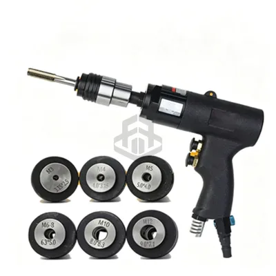 Light Weight Handheld Pneumatic Tapping Gun Easy Move Between Multiple Machining Work Benches
