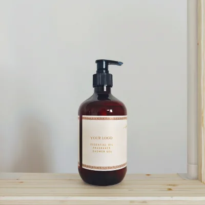 Custom Shower Gel with Whitening Moisturizing Features Body Wash Hotel Amenities for Adults Free Sample Foam Body Bath Wash