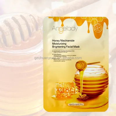 High Quality Hot Selling Soothing and Delicate Moisturizing the Skin Face Brightening Honey Niacinamide Facial Mask