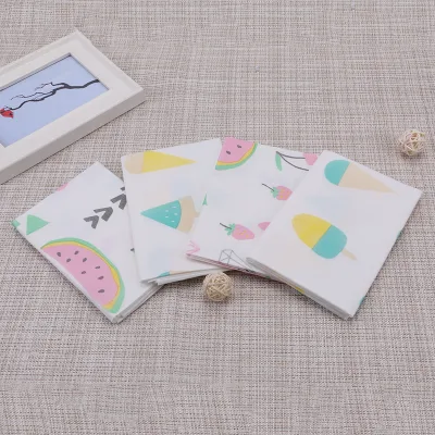 Disposable Waterproof Nonwoven Printing Portable Foldable Diaper Changing Pad for Baby