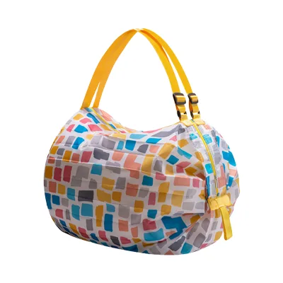 Hot Sale Fashion Portable Oxford Storage Bags Custom Logo Travel Use Large Capacity Waterproof Custom Brand Shopping Bags