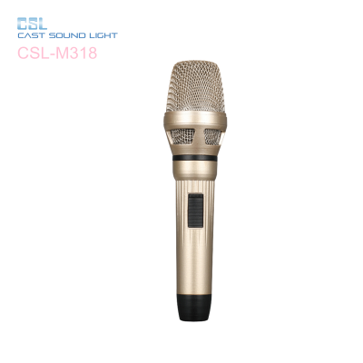 High Quality Handheld Dynamic Wired Microphone Travel Guide Microphone