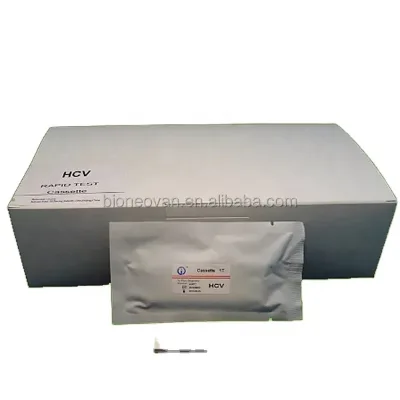 Pathological reagent hepatitis C rapid detection test paper box