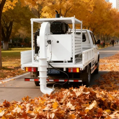 Truck Mounted Air Sweeper with Radio Remote Control and Adjustable Air Outlet for Flexible Use