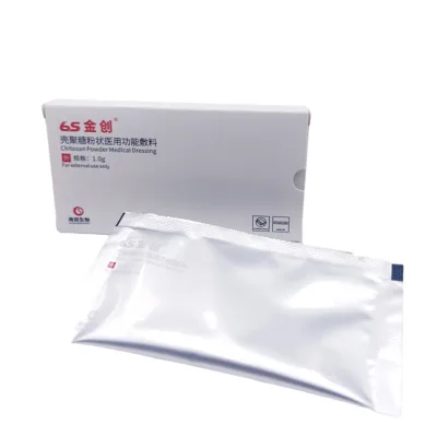 Disposable Hemostatic Powder Wound Dressing for Fast Hemostasis