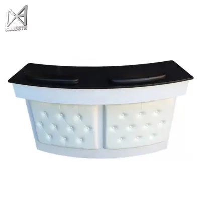 Classic curved nail manicure bar table station with fans BC-M751