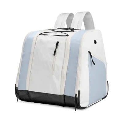 Custom Logo Travel Snowboard Boot Backpack 35L Capacity Cold Resistance Ski Boot Bag for Helmet Goggles Gloves Snowboard Boots