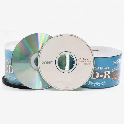 Oem Printed 700mb 52x Cd R Disc Lightscribe Printable for Music and Movies Blank Cdr Disc Dvds