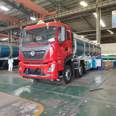 New Dongfeng Tianlong 6x4 Automatic Steel GVW 32000KG