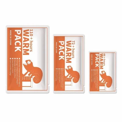 Professional 40H Steady Heat Air Activated MSDS Approved Winter Snail Transportation Animal Transportation Heat Pack