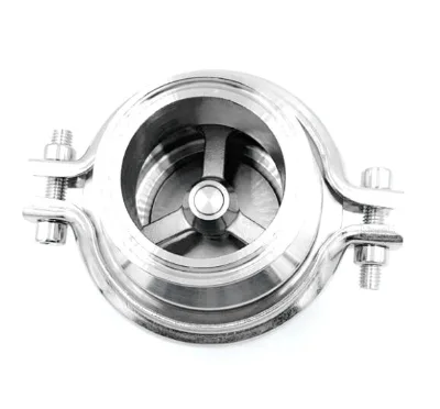 Quick-fit Check Valve Sanitary Non-negative Pressure Quick-opening Clamp Chuck Connection Check Valve