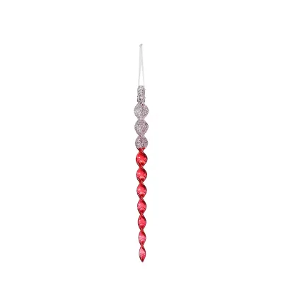 Wholesale of High-quality Holiday Celebration Transparent Plastic Crystal Popsicles and Christmas Decorations
