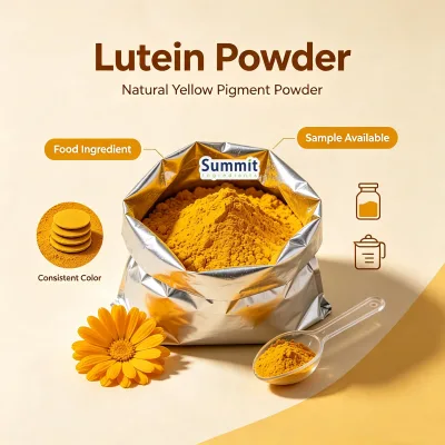 Natural Lutein Powder Plant Based Orange Yellow Colorant Food Cosmetic Food Grade Lutein Powder Marigold Extract Derived Natural