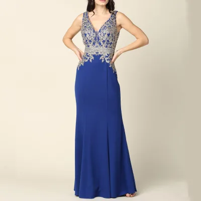 Customize Colour Beaded Sheath Elegant Sequined V-Neck Sleeveless Black Red Mother of the Bride Dresses Navy Blue for Wedding