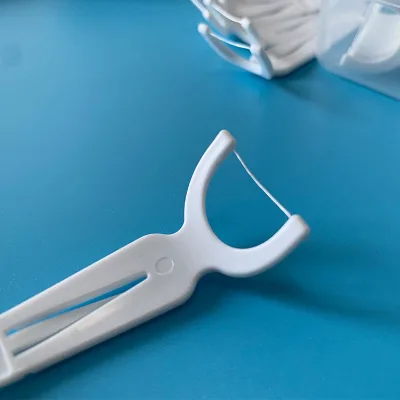 Home Travel Portable Dental Cleaning Floss Degradable Materials Dental Cleaning Tools Floss Sticks Toothpicks